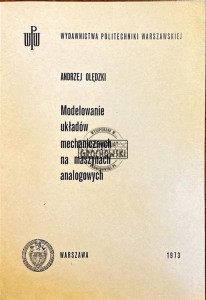 Modelowanie układów mechanicznych na maszynach analogowych