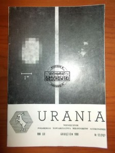 Urania, nr 12 (587), grudzień 1990 : miesięcznik Polskiego Towarzystwa Miłośników Astronomii