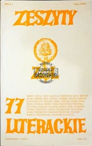 Zeszyty literackie 77.Zima 2002