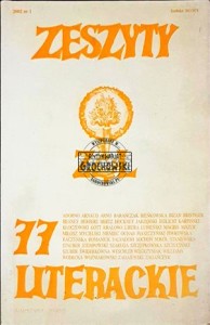 Zeszyty literackie 77. Zima 2002