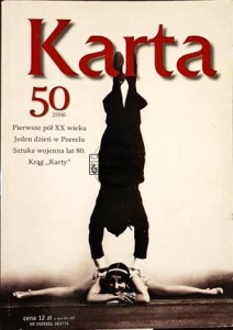 Karta 50 2006. Pierwsze pół XX wieku. Jeden dzień w Peerelu. Sztuka wojenna lat 80. Krąg "Karty".