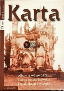 Karta 32 2001. Album z wojny 1919. Starcie polsko-litewskie. Peerel: skargi i wnioski.