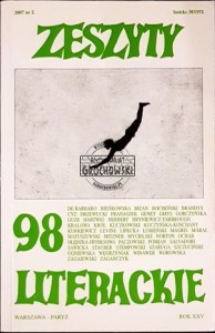 Zeszyty literackie 98. Lato 2007