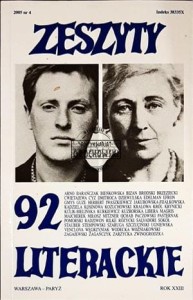Zeszyty literackie 92.Jesień/Zima 2005