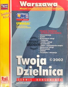 Warszawa, Twoja Dzielnica, miejski informator o handlu i usługach
