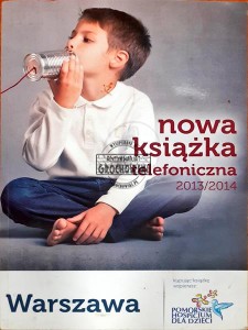 Warszawa, Nowa książka telefoniczna 2013 / 2014