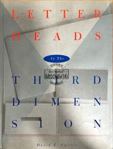 Letter Heads in the Third Dimension