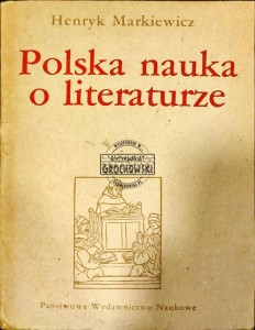 Polska nauka o literaturze. Zarys rozwoju