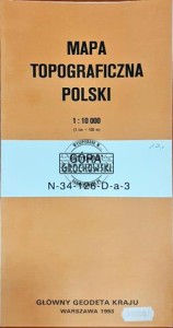 Mapa topograficzna Polski, Góra, 1 : 10 000