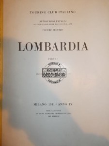Lombardia, parte 1, 1931