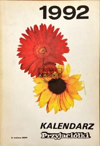 Kalendarz Przyjaciółki 1992