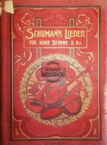 Sammtliche Lieder fur eine Singstimme mit Klavierbegleitung, band II