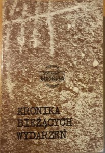 Kronika bieżących wydarzeń.