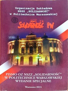Solidarność PW, Pismo OZ NSZZ "Solidarność" w Politechnice Warszawskiej