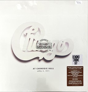 Chicago – At Carnegie Hall - April 9, 1971 3LP (Limited Edition)