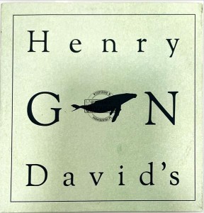 Henry David's Gun – Black Disease CD