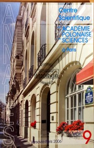Centre Scientifique de l'Académie polonaise des sciences à Paris