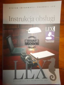 Instrukcja obsługi system informacji prawnej Lex, wersja 4,0