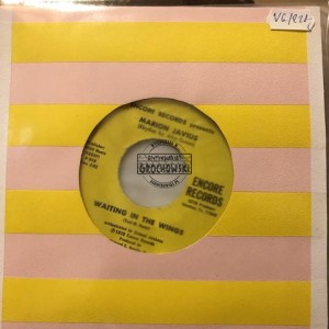 Marion Javius – Waiting In The Wings 7"