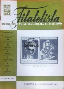 Filatelista Nr. 19 (478) Pażdziernik 1975 r.
