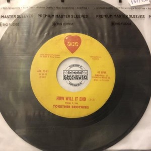 Together Brothers  – How Will It End / If I Didn't Love You 7"