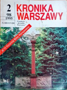 Kronika Warszawy (2/98)  1995