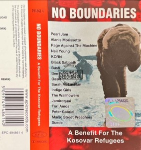 Various Artists– No Boundaries - A Benefit For The Kosovar Refugees Kaseta