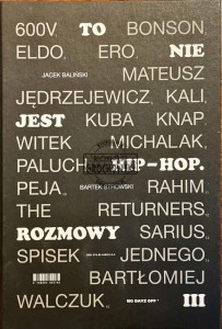 To nie jest hip-hop. Rozmowy III