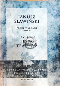 Dzieło, język, tradycja