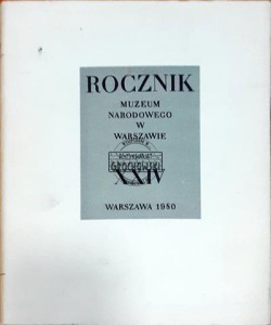Rocznik Muzeum Narodowego w Warszawie XXIV - Warszawa 1980