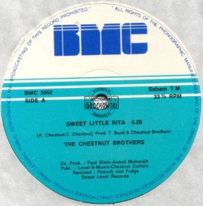 The Chestnut Brothers – Sweet Little Rita 12"