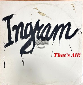 Ingram – That's All LP 1st press