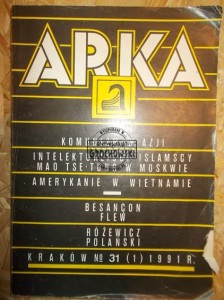 Arka. No 31 (1) 1991 r.