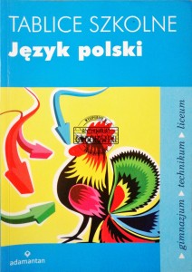 Tablice szkolne. Język polski