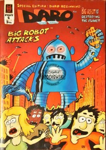 Daro the Hero, part 1. Atak wielkiego robota.