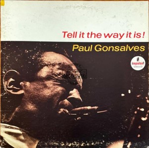 Paul Gonsalves – Tell It The Way It Is LP