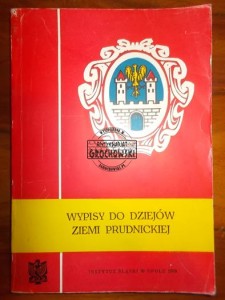 Wypisy do dziejow ziemi prudnickiej