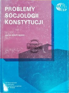 Problemy socjologii konstytucji 