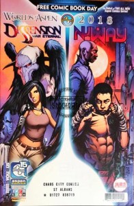 Free Comic Book Day 2018 Worlds of Aspen 2018 #1 Dissension: War Eternal. Nu Way