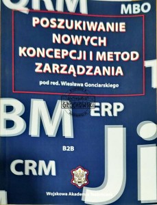 Poszukiwanie nowych koncepcji i metod zarządzania