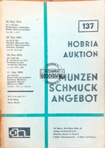 Hobria auktion, Münzen schmuck angebot (Aukcja Hobria, oferta biżuterii monetowej)