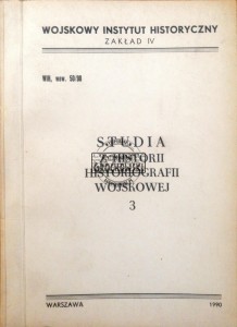 Studia z historii historiografii wojskowej 3