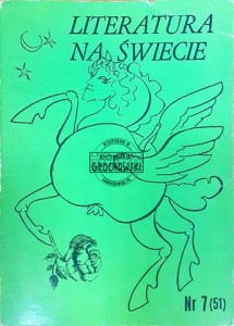 Literatura na świecie  7/51/1975