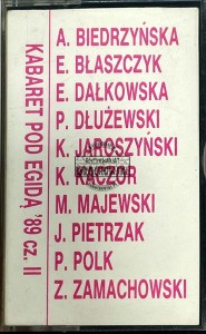 Kabaret Pod Egidą – Kabaret Pod Egidą '89 cz. II Kaseta