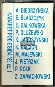Kabaret Pod Egidą – Kabaret Pod Egidą '89 cz. I Kaseta