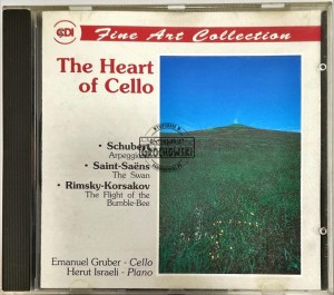 Emanuel Gruber & Herut Israeli, Haydn / Schumann / Schubert / Rachmaninov / Saint-Saëns / Tchaikovsky / Rimsky-Korsakov – The Heart Of Cello CD