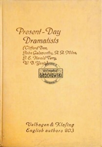 Present-Day Dramatists