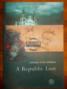 A republic Lost: catalogue of the exhibition