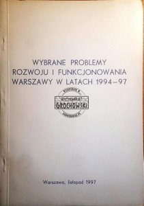 Wybrane problemy rozwoju...