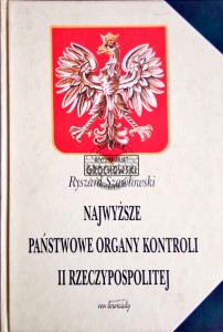 Najwyższe państwowe organy kontroli II Rzeczypospolitej
